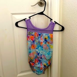 Plum Practice Wear leotard (used) Child Large